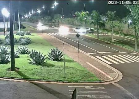 Duas pessoas são atropeladas por carro que disputava ''racha'' em Dourados